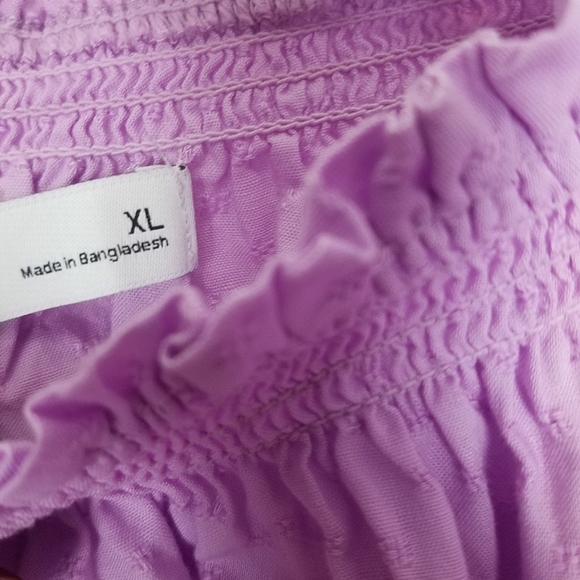 Sonoma ruffle sleeve peasant top - Picture 8 of 9